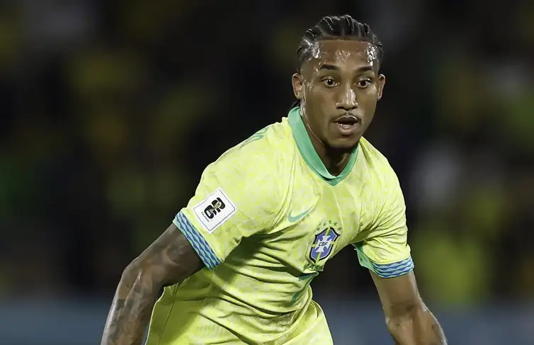 Rafael Ribeiro/CBF/Direitos Reservados João Pedro, seleção brasileira, amistoso, Croácia - março de 2026