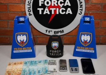 PM volta a apreender maconha e balanças de precisão em Água Doce do Norte