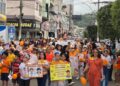 Caminhada Maio Laranja mobiliza população contra abuso e exploração sexual infantil em Barra de São Francisco