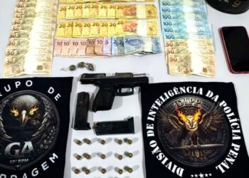Foragido da Justiça é preso com arma, drogas e dinheiro durante operação em São Mateus