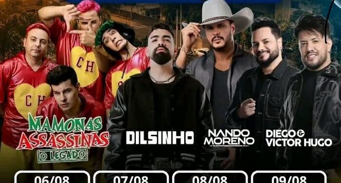 Prefeitura de Barra de São Francisco anuncia festa de 83 anos com Dilsinho, Diego & Victor Hugo e outras atrações nacionais