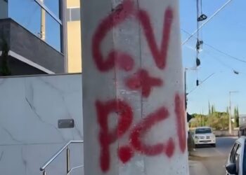 Polícia Civil faz operação e prende autores de pichações CV+PCV em Rio Bananal