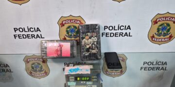 Homem preso ao tentar embarcar com 2kg de cocaína para a Espanha