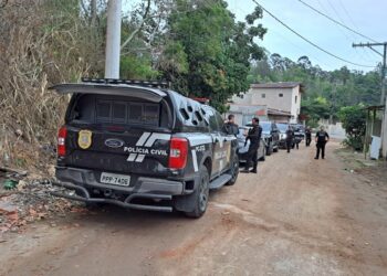 Nove presos em ação com 80 policiais em Praia Grande, município de Fundão