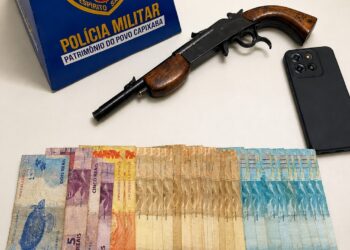 Homem é preso com arma de fogo durante ocorrência na zona rural de Barra de São Francisco