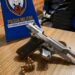 Polícia Militar apreende pistola com numeração raspada após perseguição em Barra de São Francisco