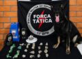 PM apreende droga enterrada no bairro Colina, em Barra de São Francisco