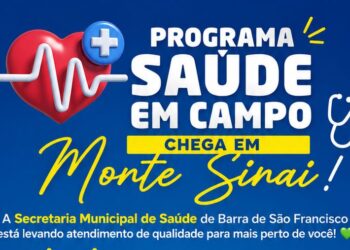 Programa Saúde em Campo leva atendimentos e vacinação à comunidade de Monte Sinai nesta quinta-feira (18)