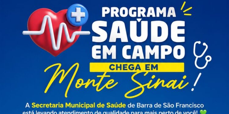 Programa Saúde em Campo leva atendimentos e vacinação à comunidade de Monte Sinai nesta quinta-feira (18) Programa Saúde em Campo leva atendimentos e vacinação à comunidade de Monte Sinai nesta quinta-feira (18)