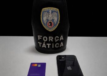 Suspeito de furtar celular em loja é preso pela PM em Barra de São Francisco