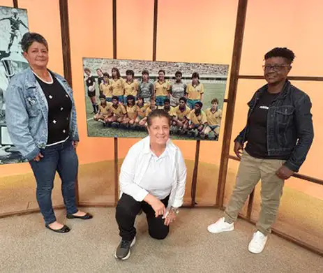 Rio de Janeiro (RJ), 26/06/2026 – Sem Censura, da TV Brasil, recebe pioneiras do futebol feminino a um ano da Copa do Mundo da modalidade no país.
Foto: Rodrigo Peixoto/TV Brasil