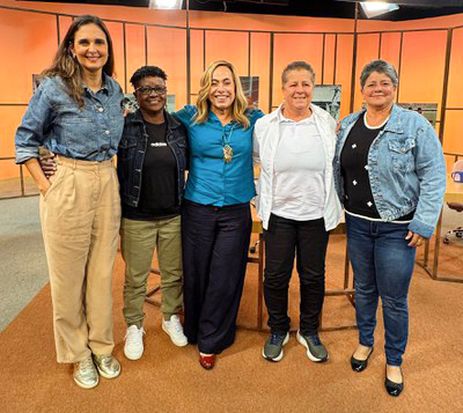 Rio de Janeiro (RJ), 26/06/2026 – Sem Censura, da TV Brasil, recebe pioneiras do futebol feminino a um ano da Copa do Mundo da modalidade no país.
Foto: Rodrigo Peixoto/TV Brasil